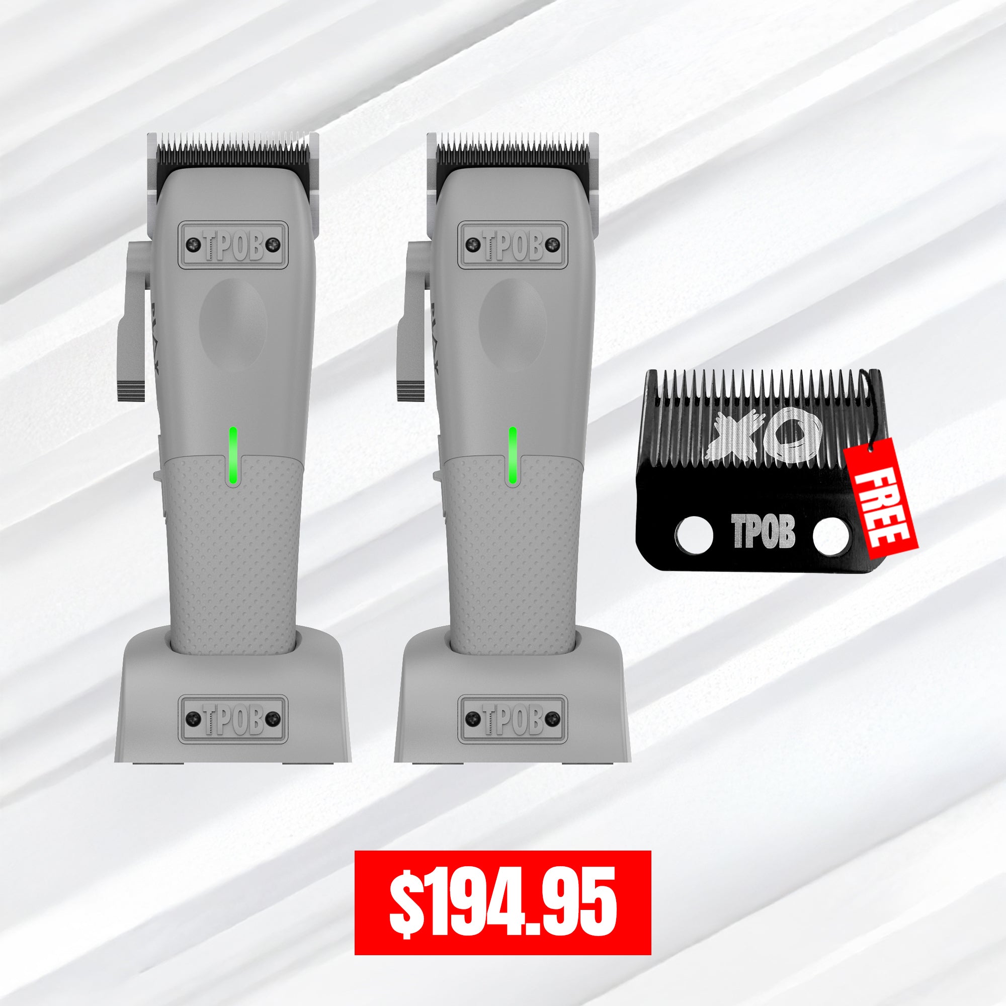 2 PLAY MINI CLIPPER (LIGHT GREY EDITION) + XO PLAY BLADE