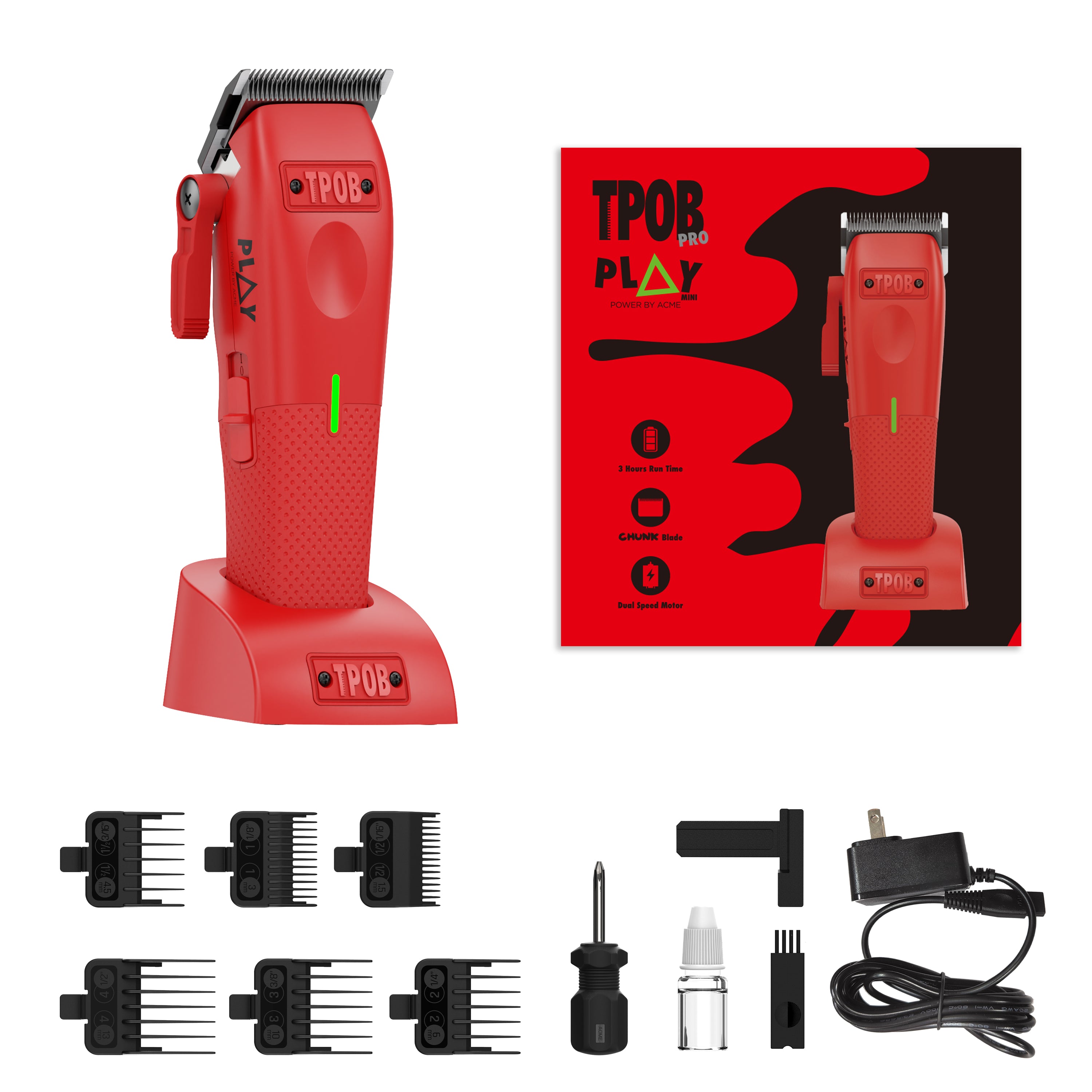 PLAY MINI Clipper (Red Edition)