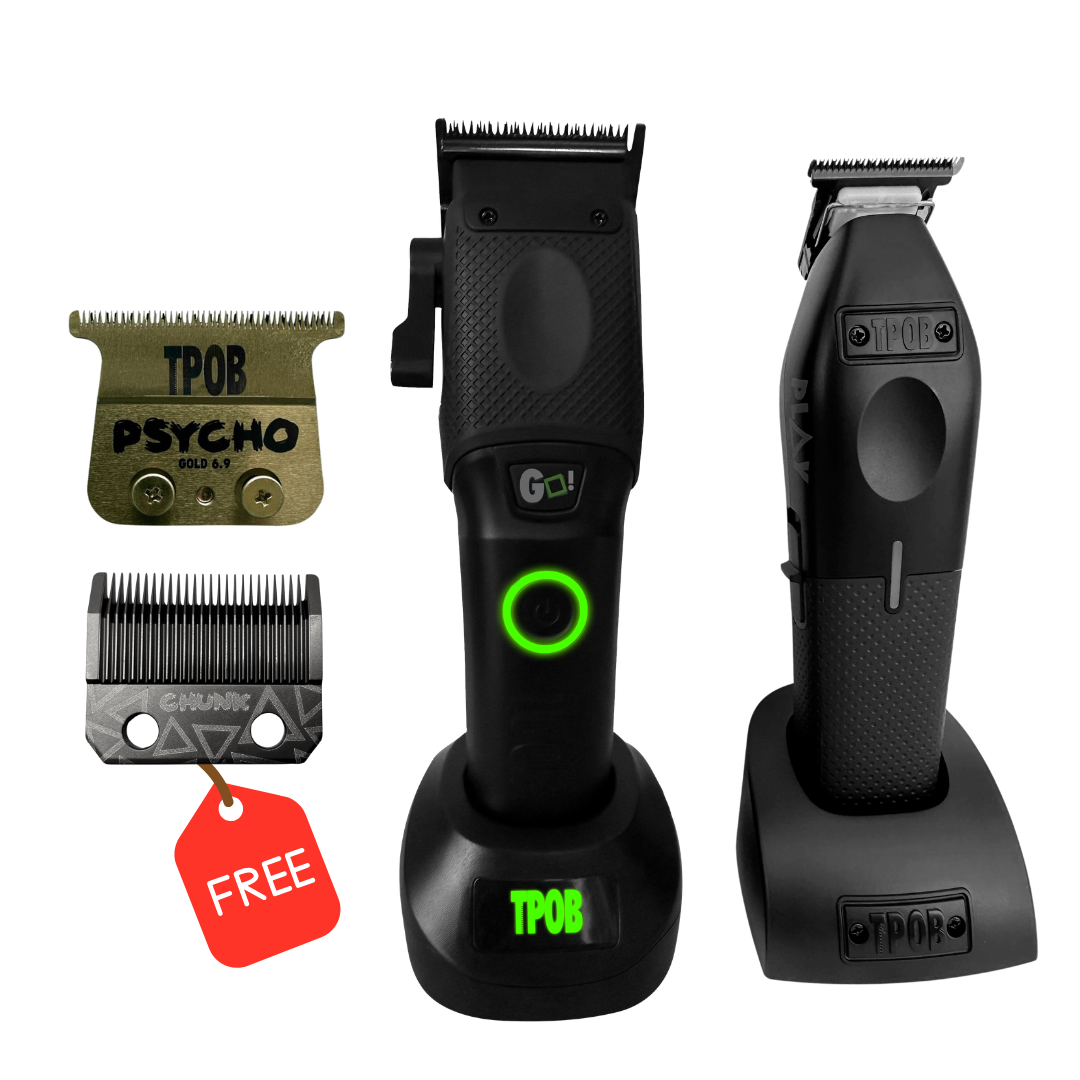 GO Clipper & Play Trimmer + Chunk Blade & Psycho Blade