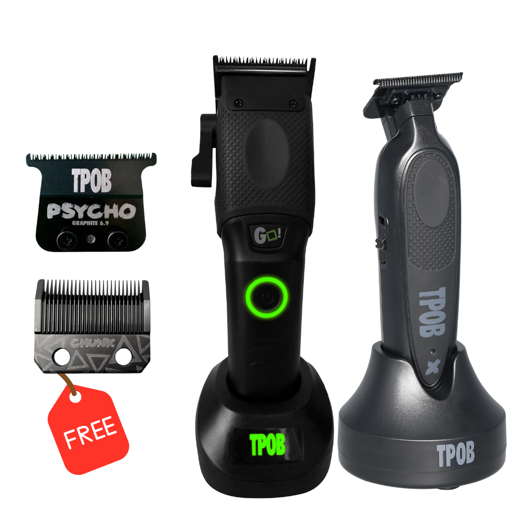 GO Clipper & X Trimmer Bundle + Chunk & Psycho Blade