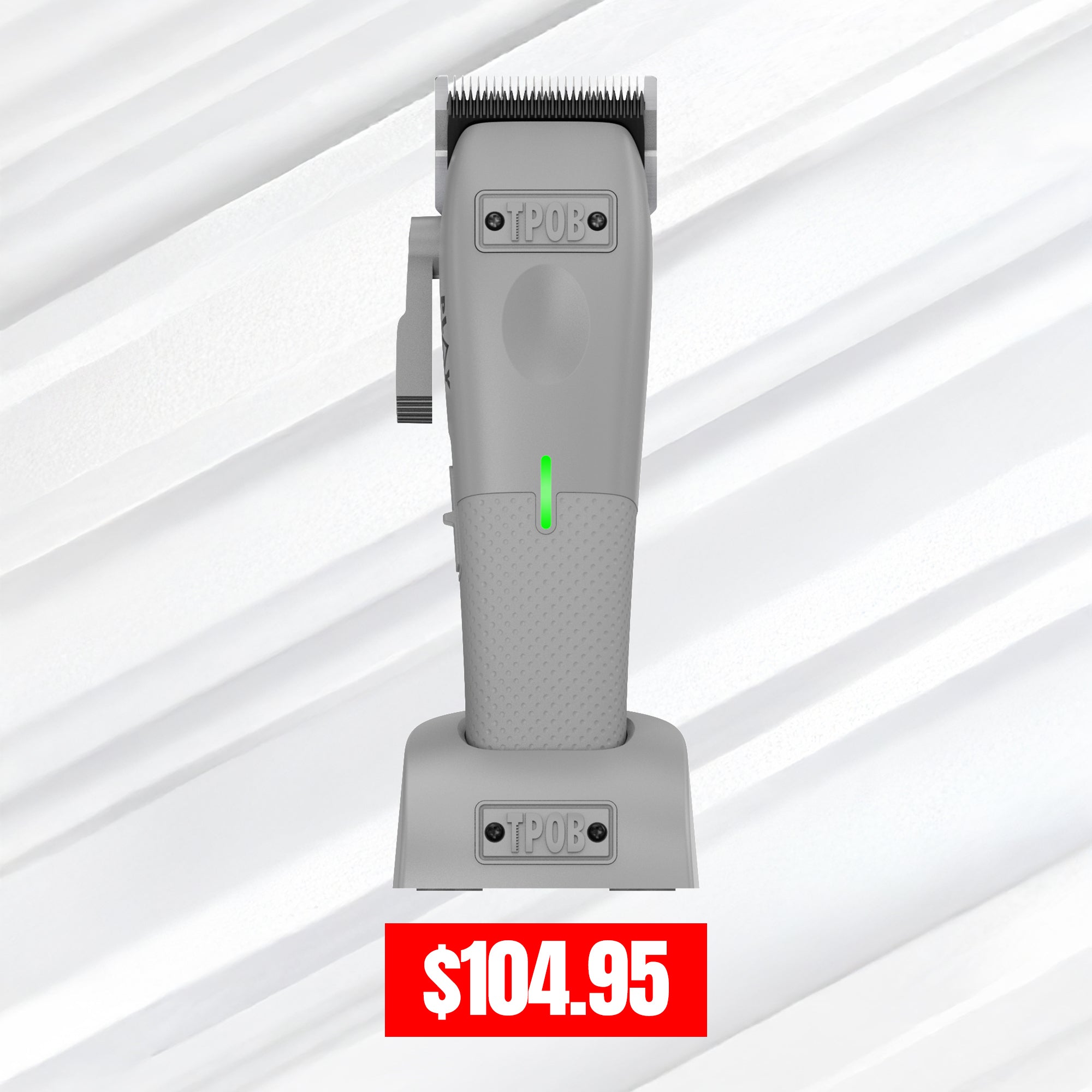 1 PLAY MINI CLIPPER w/silver chunk (LIGHT GREY EDITION)
