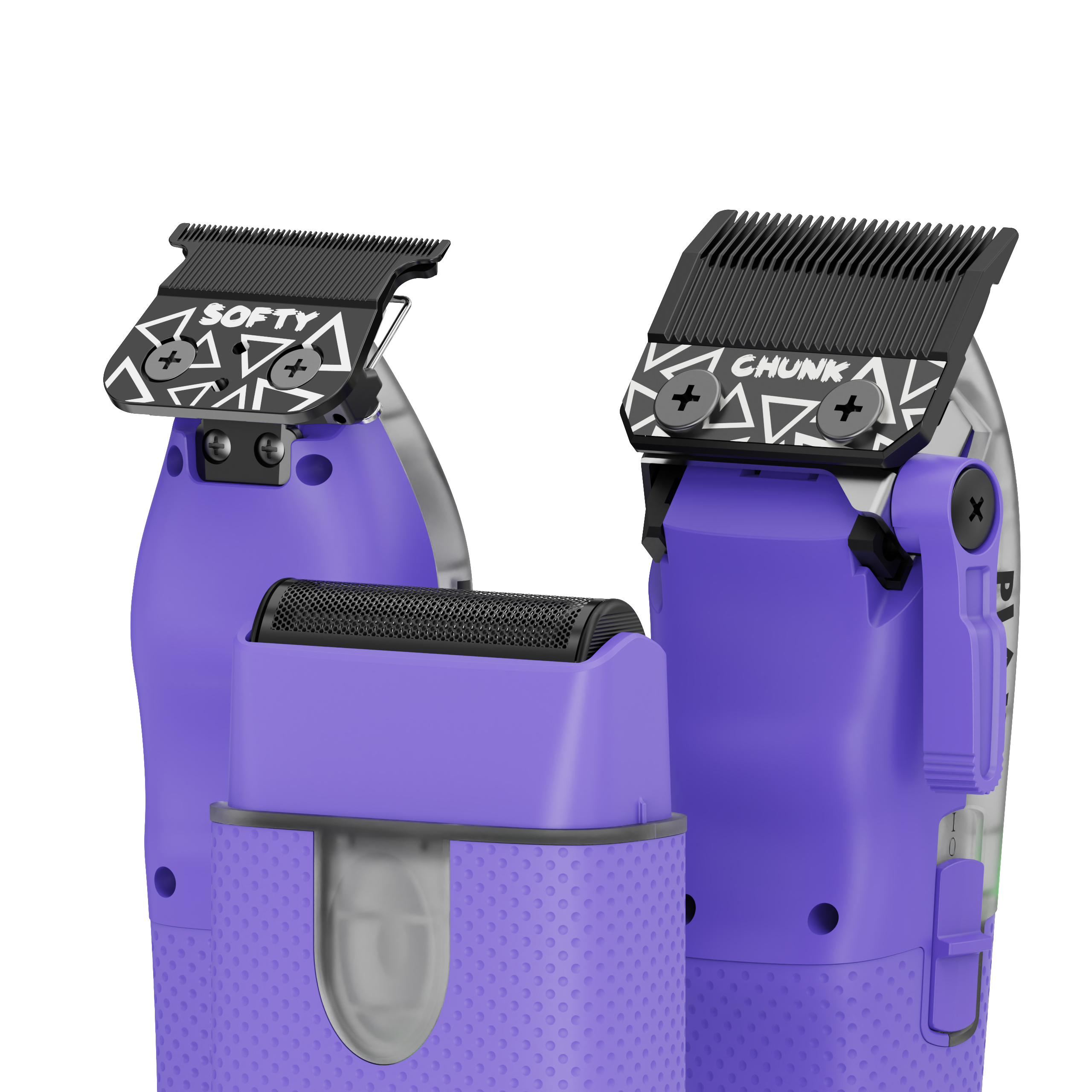 PLAY MINI Transparent PURPLE bundle with stand