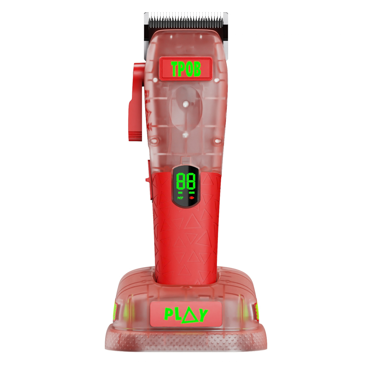 Play Max Clipper (Transparent Red Edition)