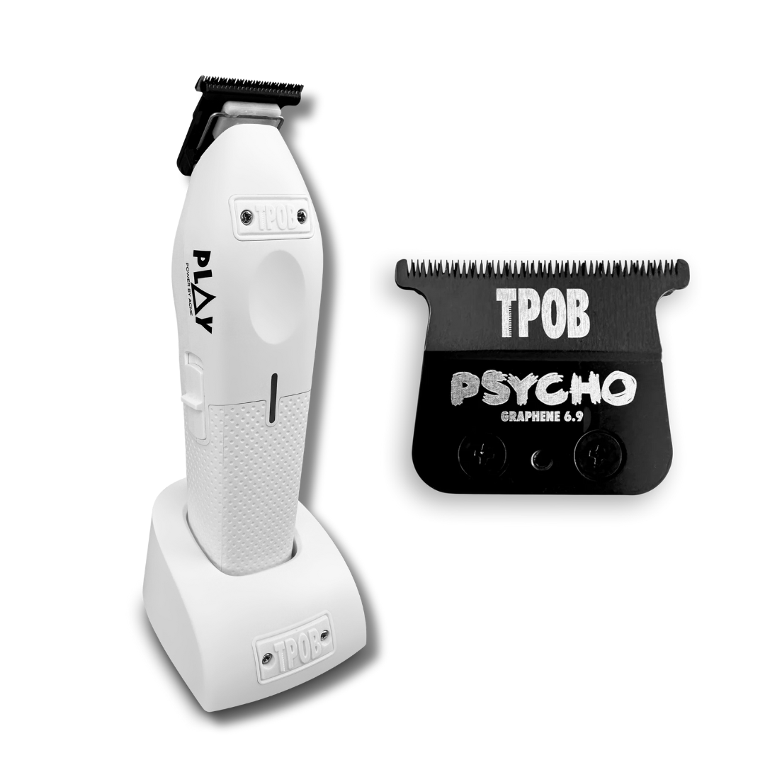 PLAY White Trimmer + FREE Psycho Blade