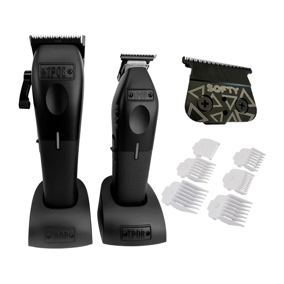 Play Clipper, Trimmer, Softy Blade &  Magnetic Guards Bundle