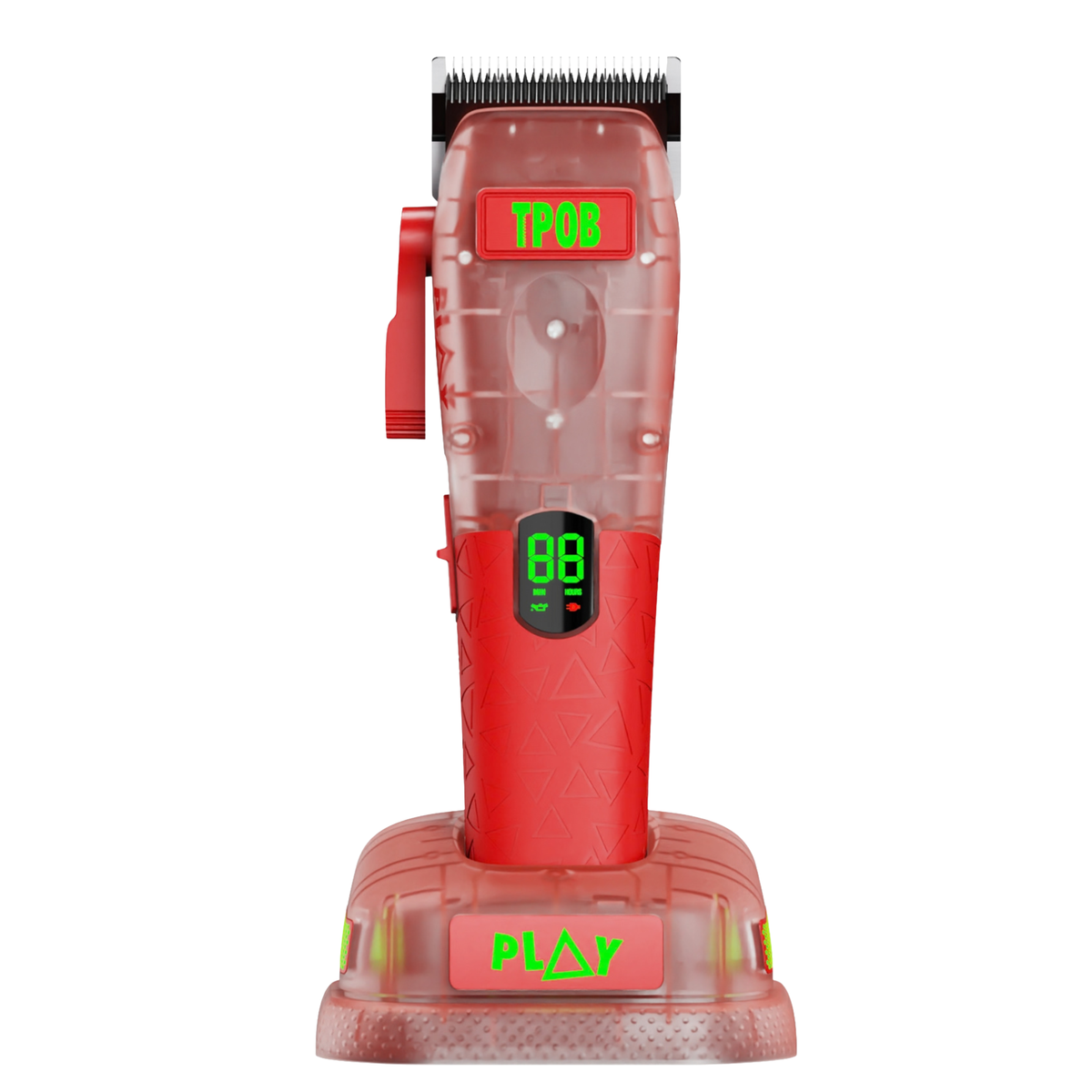 Play Max Clipper (Transparent Red) - On Sale!
