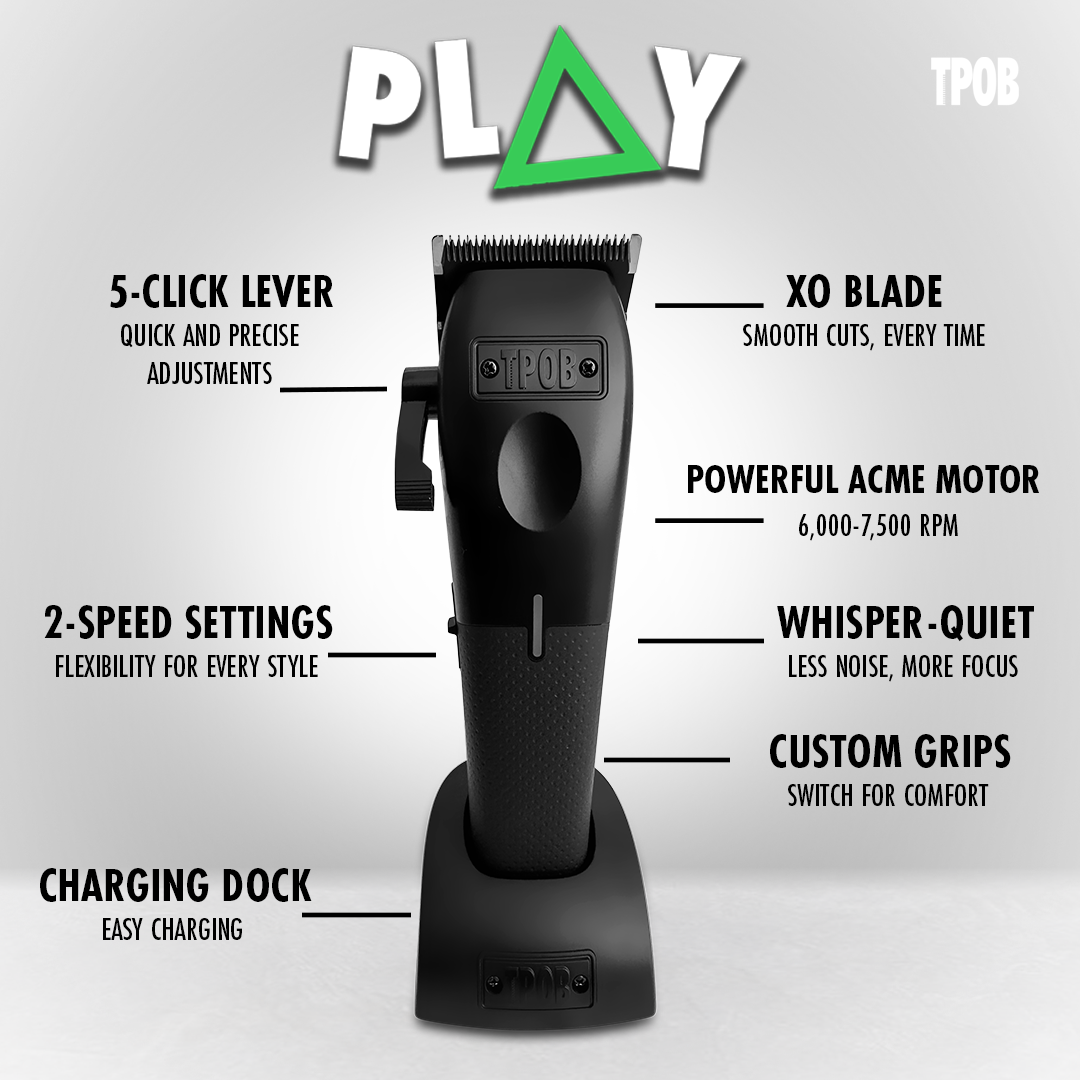 PLAY Clipper (Black & White)