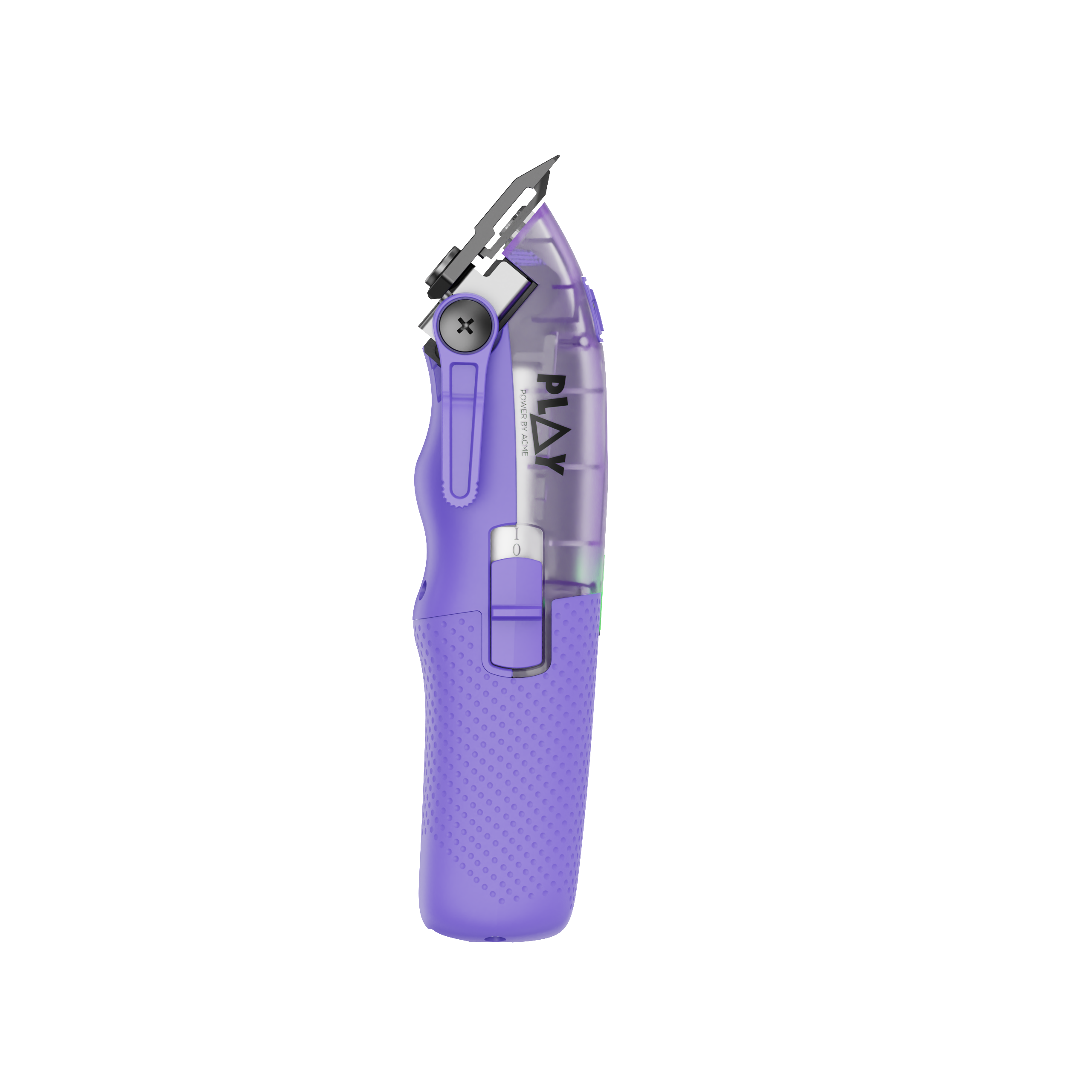 PLAY MINI Transparent PURPLE bundle with stand