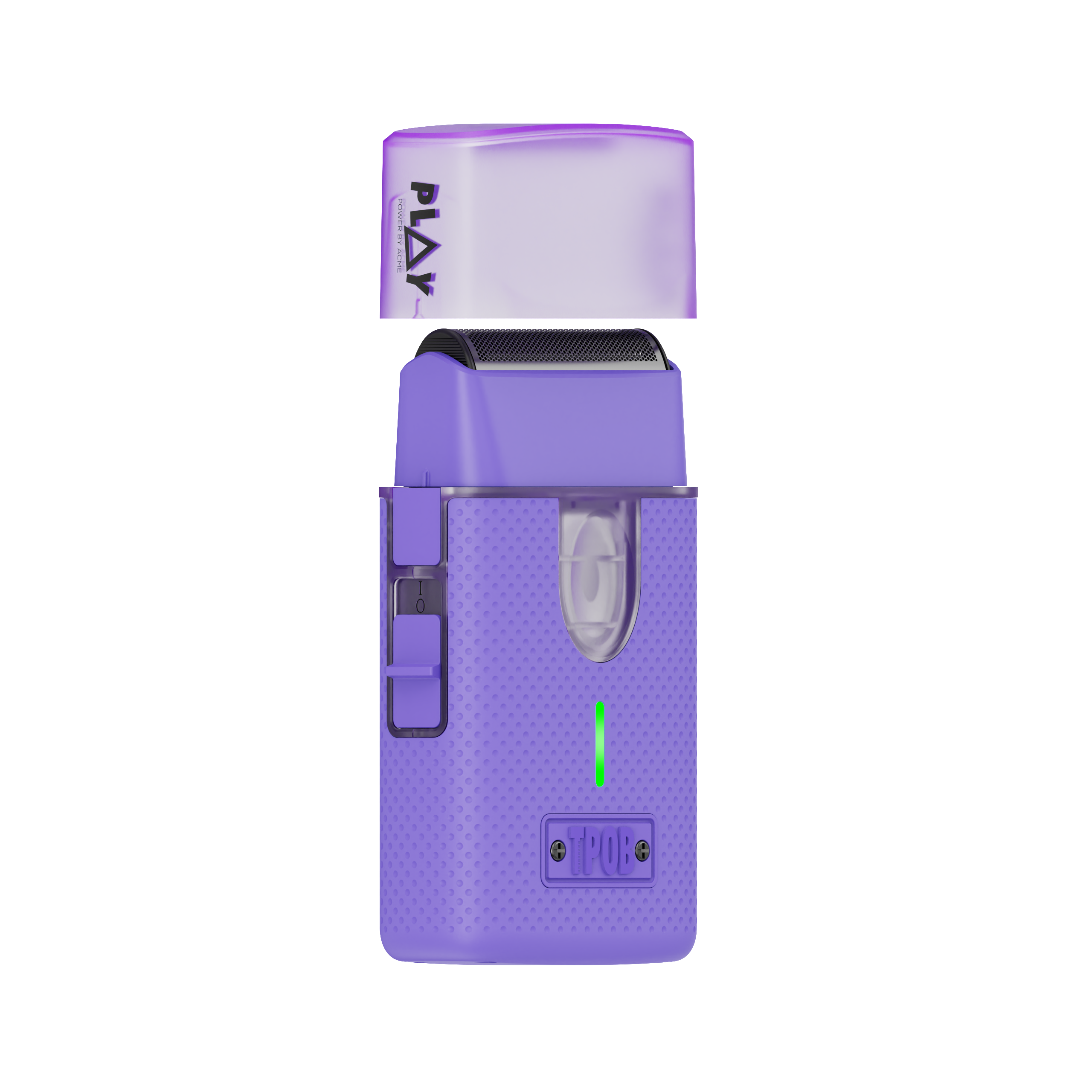 PLAY MINI Transparent PURPLE bundle with stand