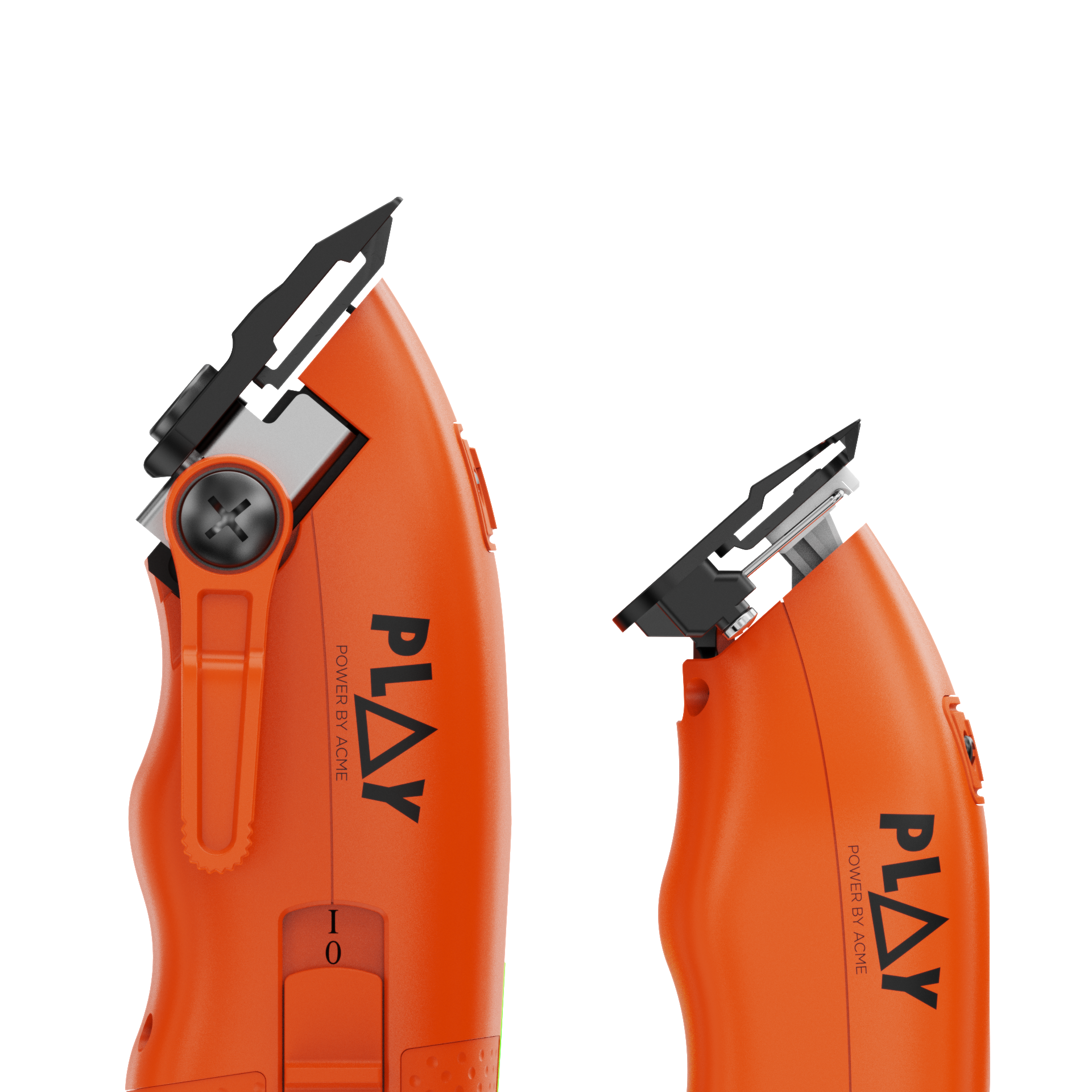 Play 3-Pack – Orange Edition (Clipper, Trimmer & Shaver with 3-Way Stand)