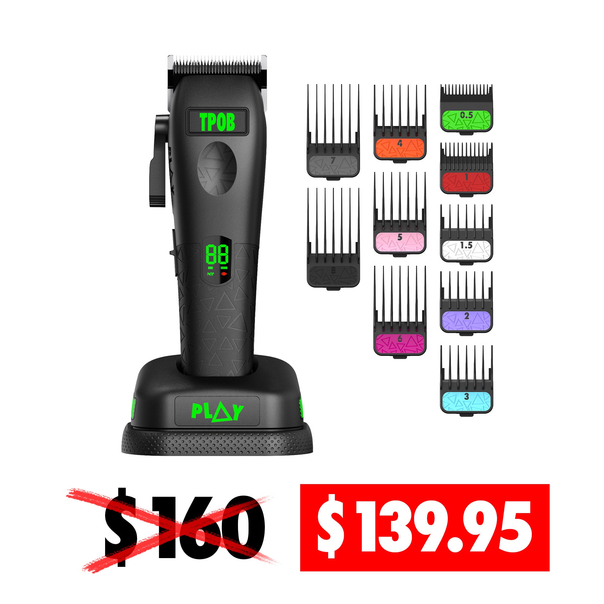 1x Play Max 2.0 Clipper (Blackout Edition)