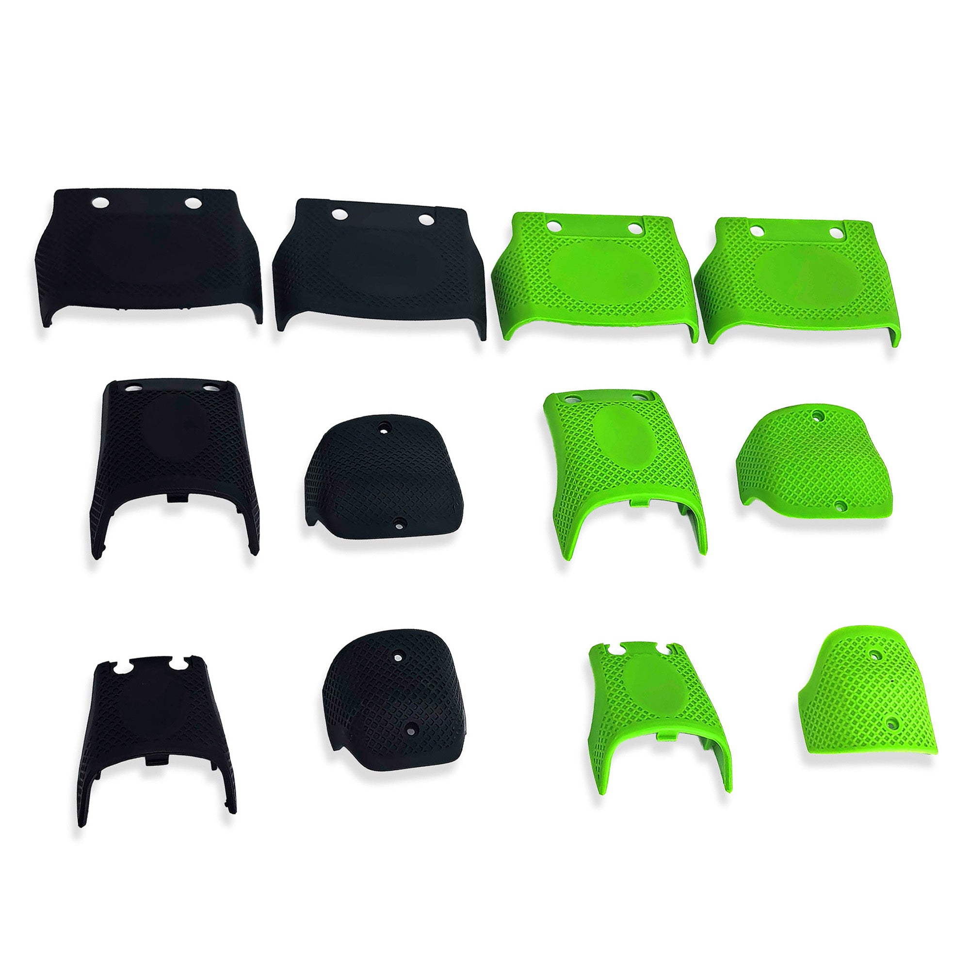 GO! Velocity Grips Bundle for Clippers, Trimmers & Shavers (Slime and Black Edition)