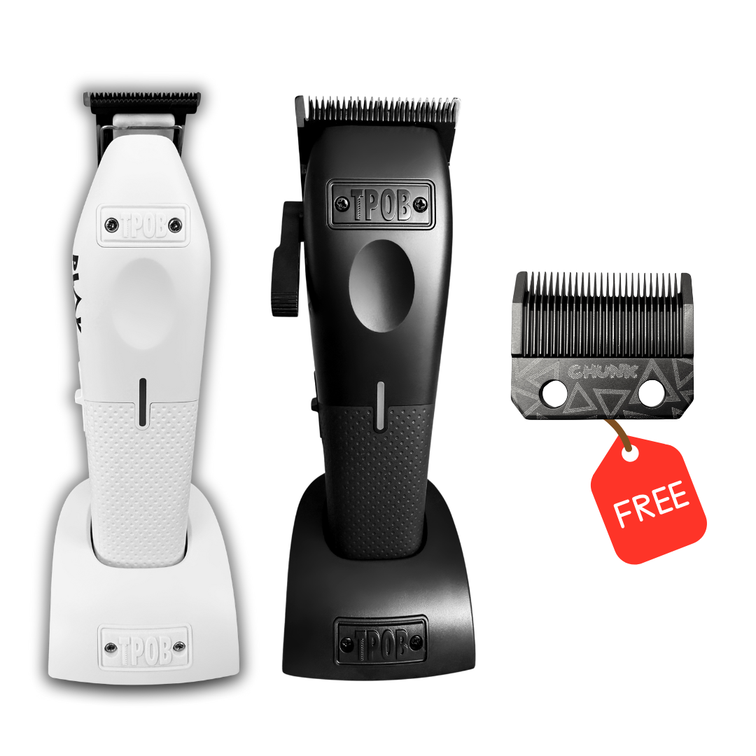 Mini Clipper & Play White Trimmer + FREE Chunk Blade