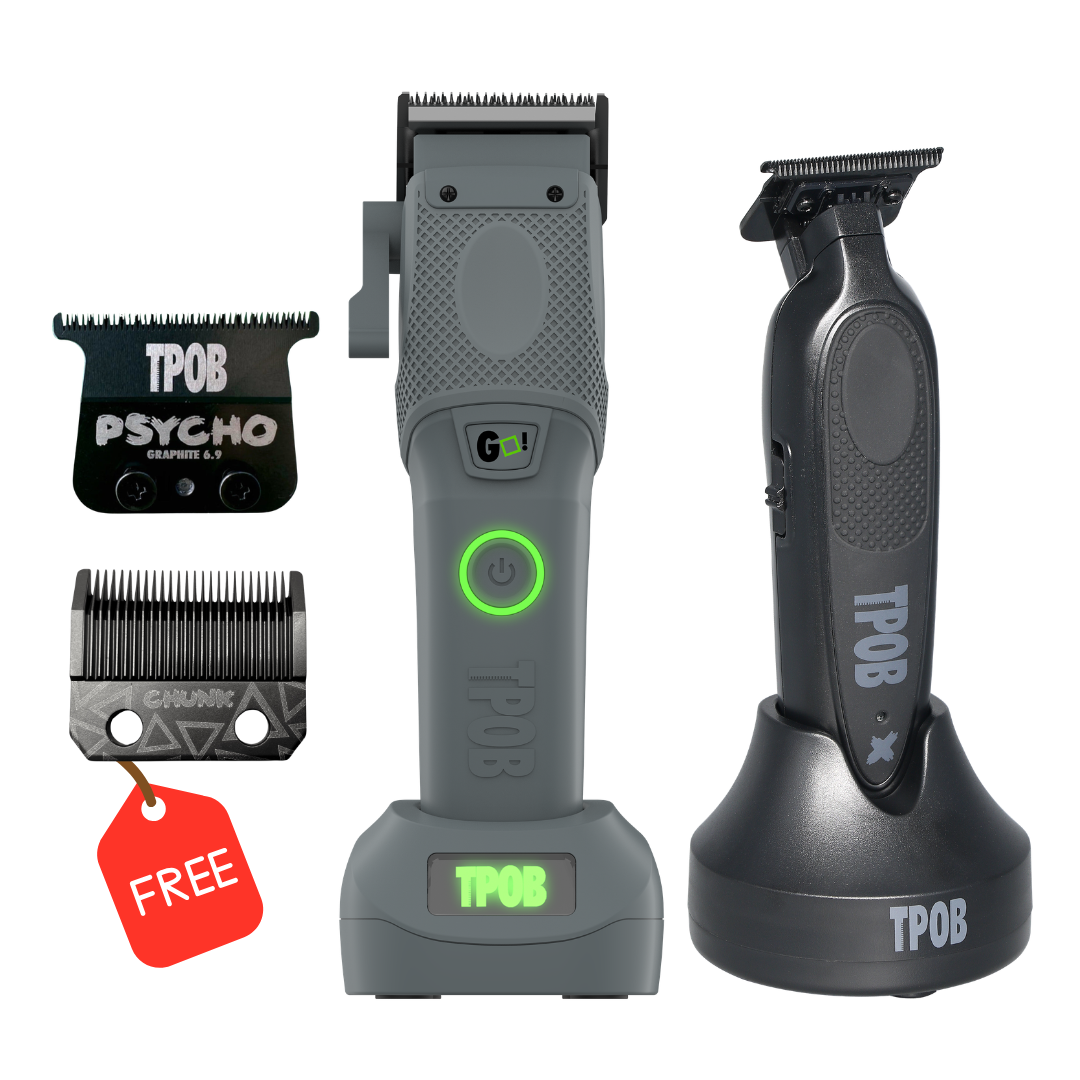 GO Clipper & X Trimmer Bundle + Chunk & Psycho Blade