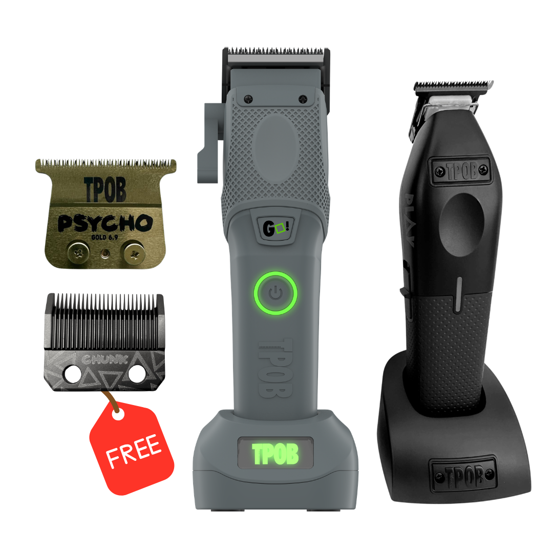GO Clipper & Play Trimmer + Chunk Blade & Psycho Blade