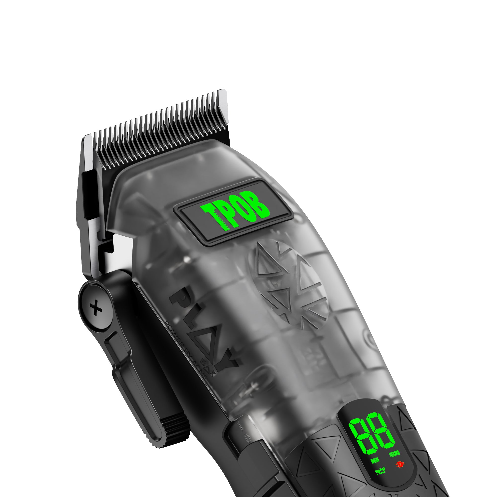 Play Max Clipper (Transparent Black Edition)
