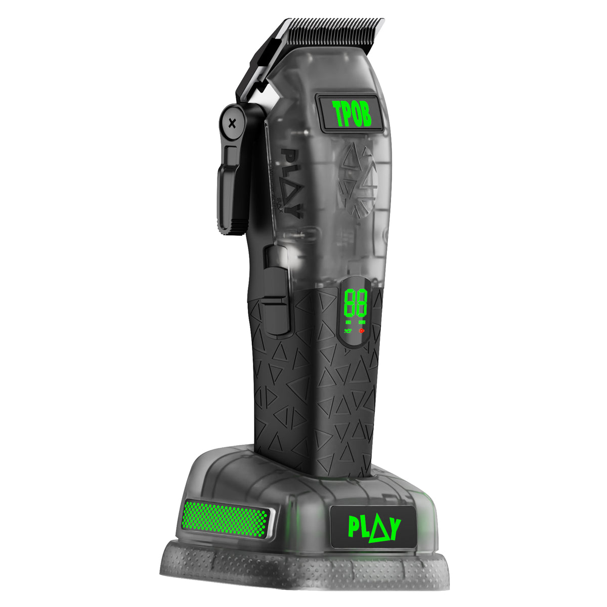 Play Max Clipper (Transparent Black) - On Sale