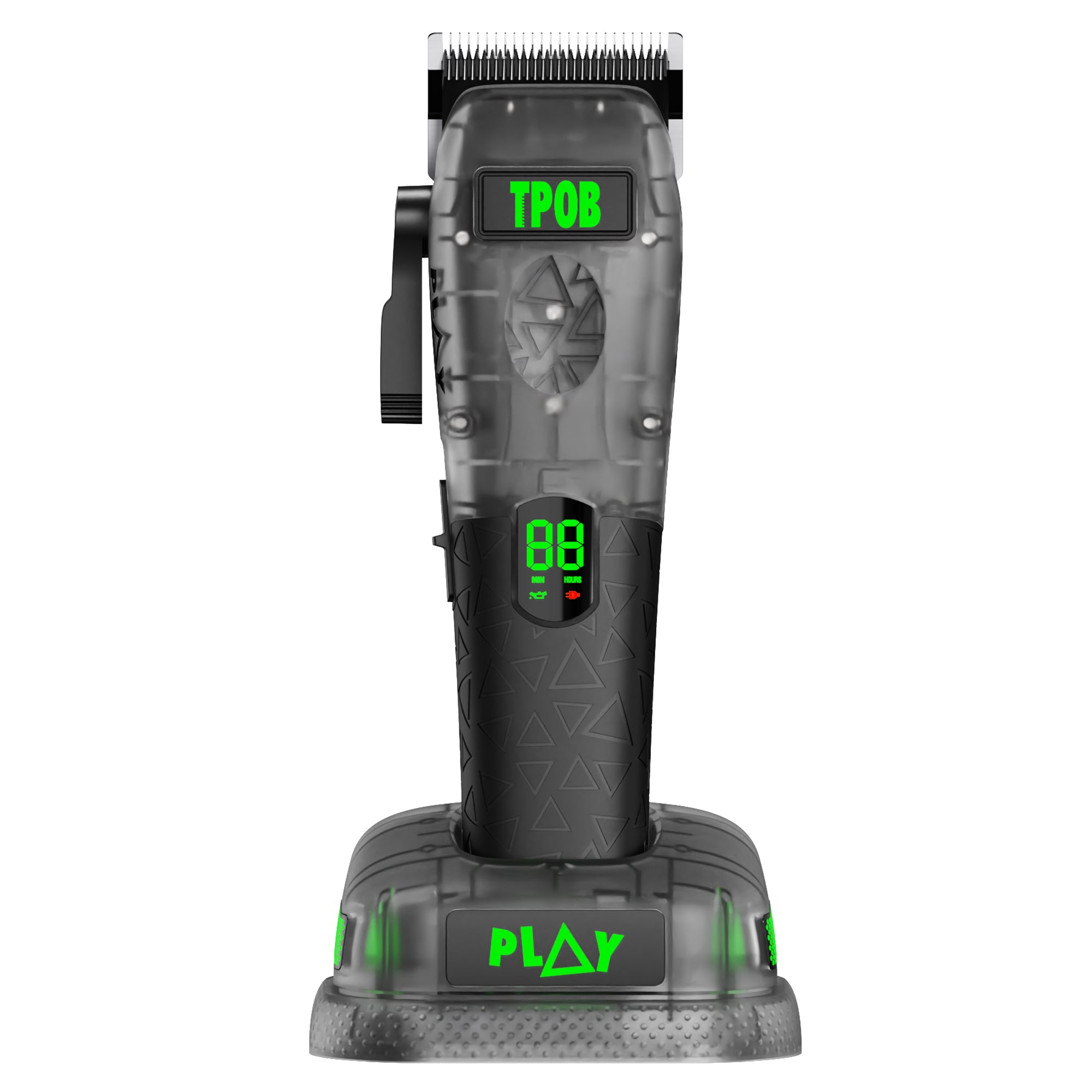 Play Max Clipper (Transparent Black Edition)