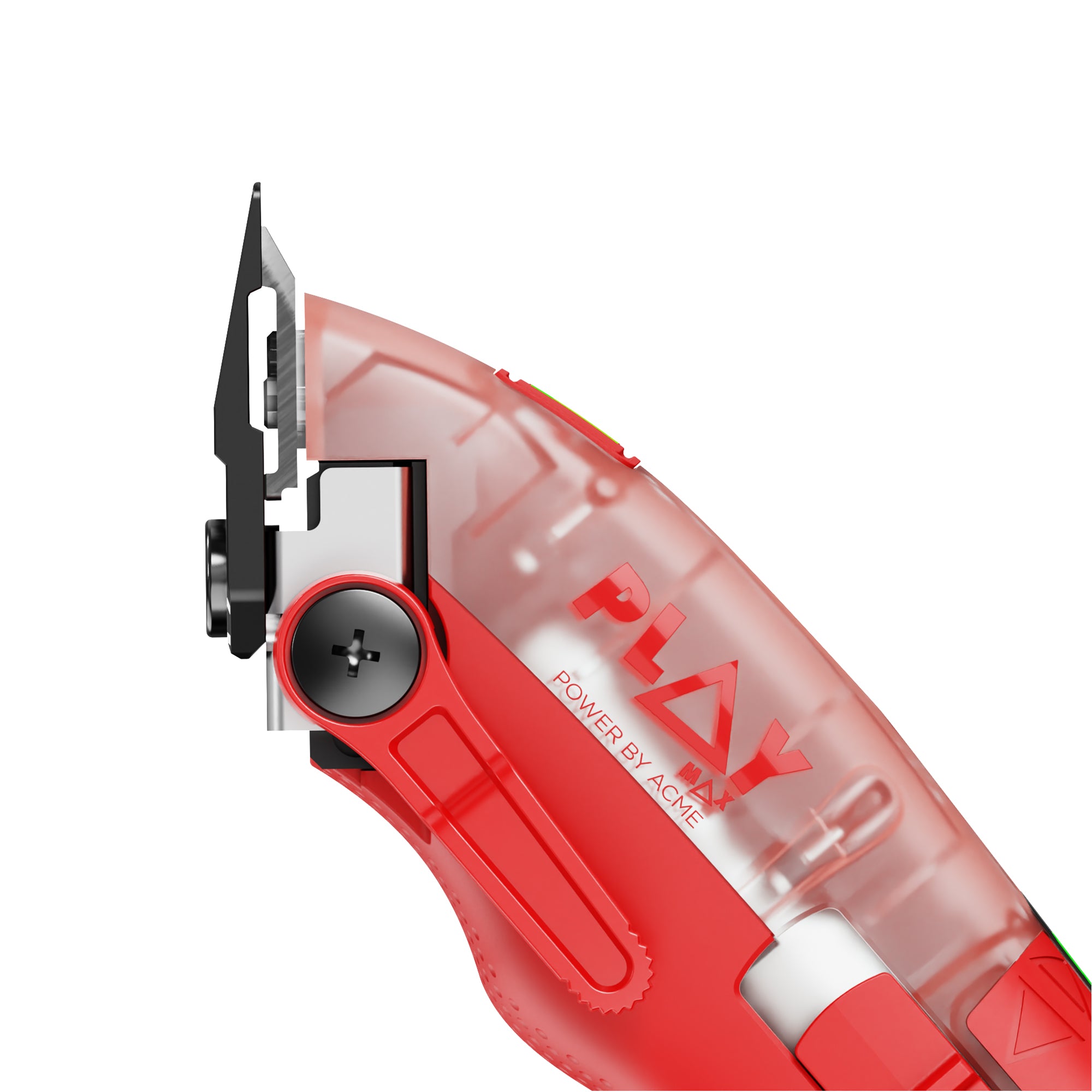 Play Max Clipper (Transparent Red Edition)
