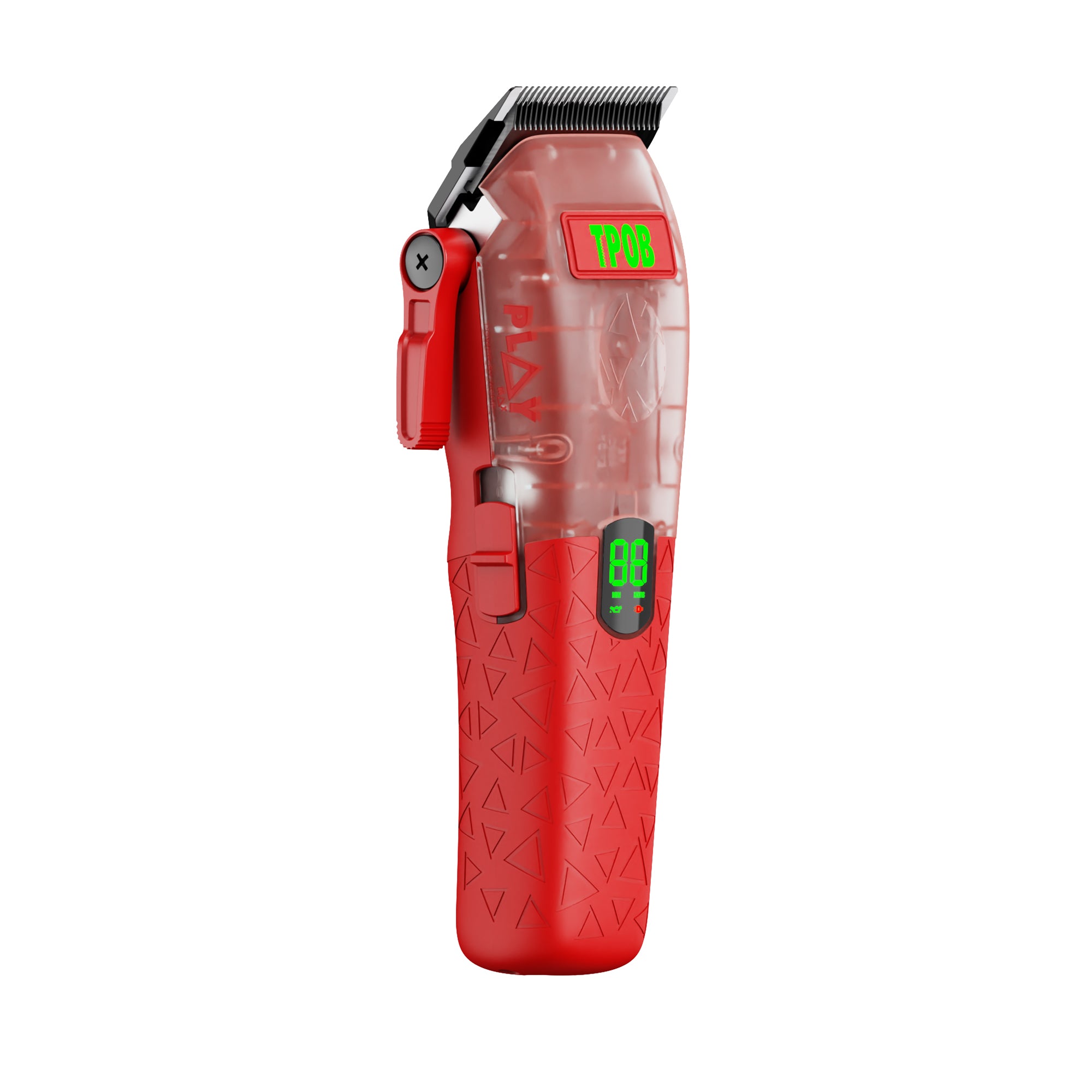 Play Max Clipper (Transparent Red Edition)