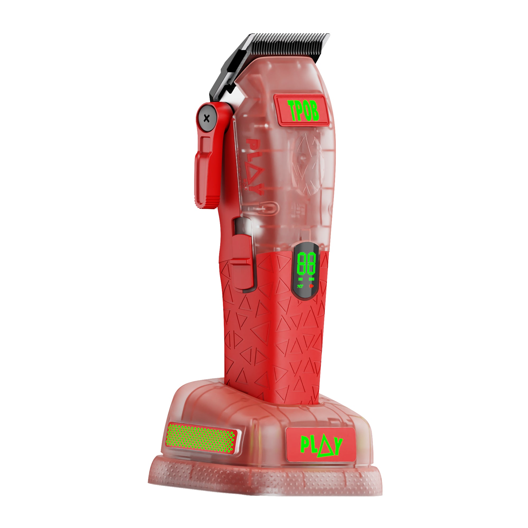 Play Max Clipper (Transparent Red Edition)