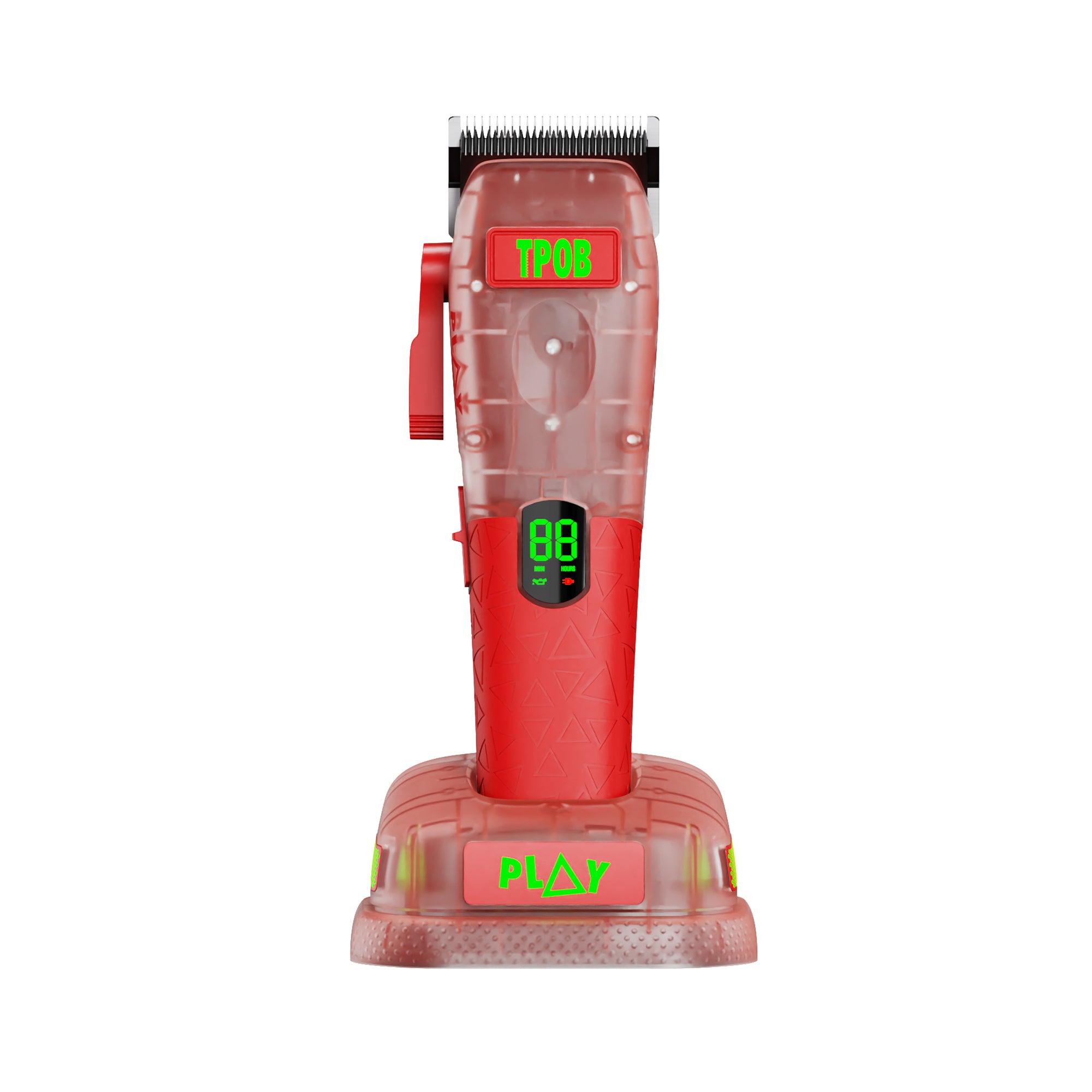 Play Max Clipper (Transparent Red Edition)