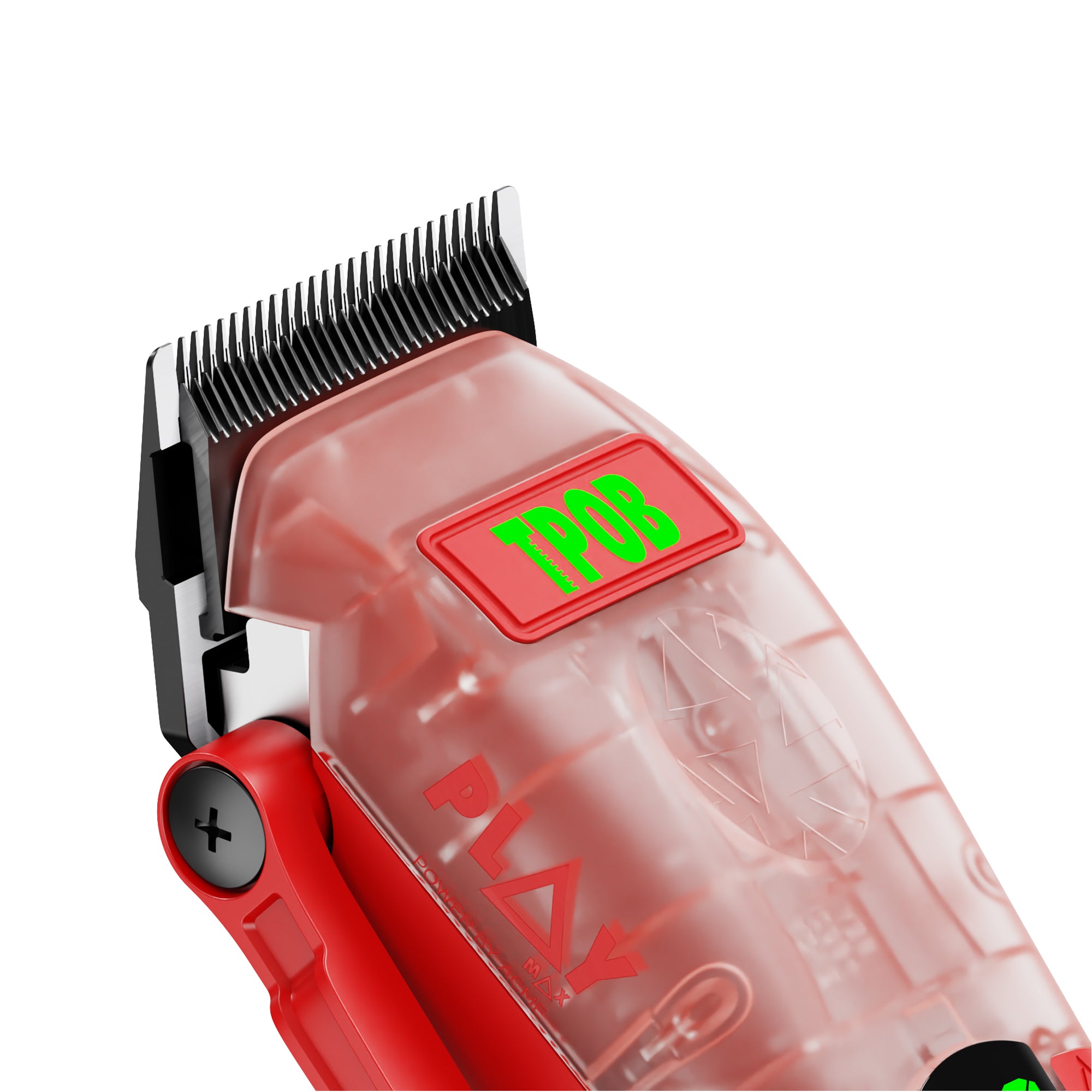 Play Max Clipper (Transparent Red Edition)