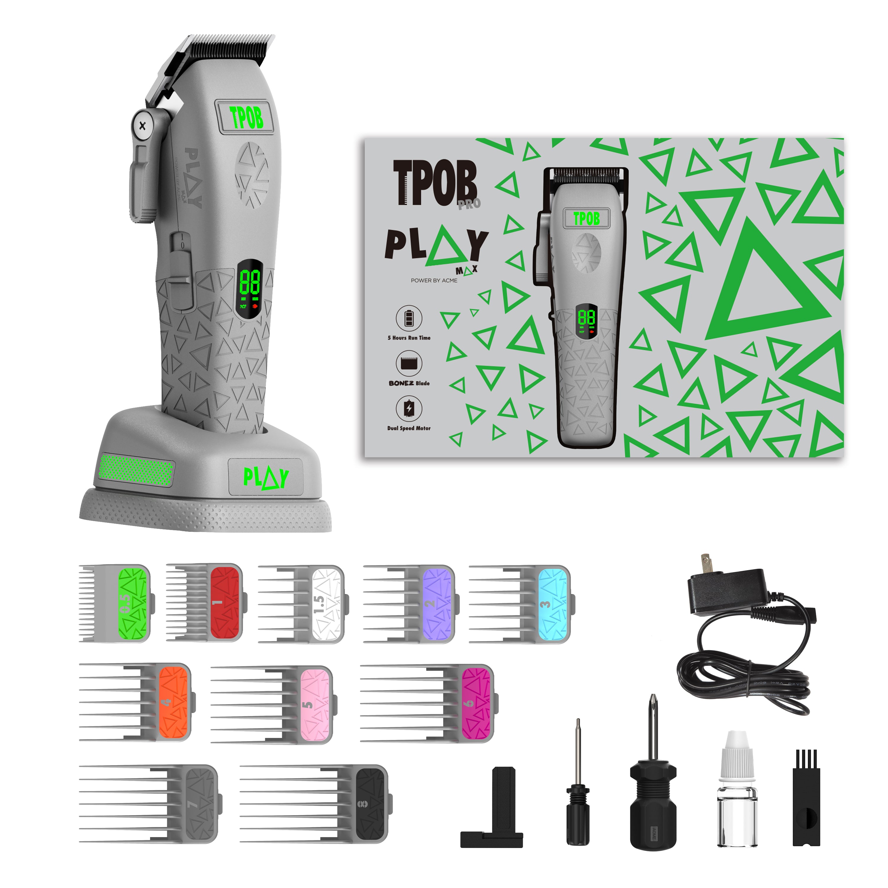 Play Max Clipper (Grey Edition)